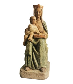 Statue Notre-Dame du Saint livre vert