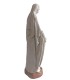 Vierge Notre Dame de grâce - Bois - 32 cm - manteau blanc