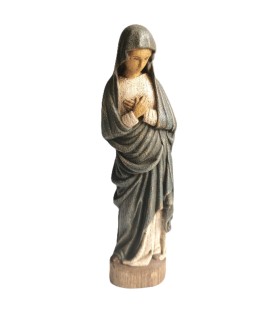 Vierge de l'Annonciation - Bois - Bleue