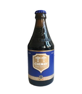 Bière brune Chimay bleue  de 33cl - Abbaye de Scourmont