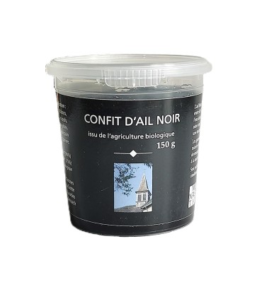 Ail noir bio confit