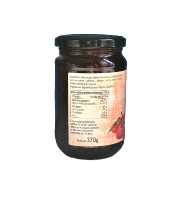 Confiture extra 4 fruits rouges