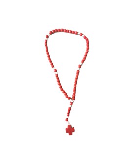 Chapelet bois rouge