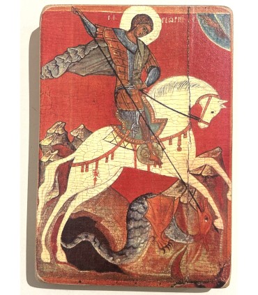 Icône Saint-George 10 cm x 15 cm