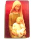Icône - Vierge et enfant 8 cm x 14 cm