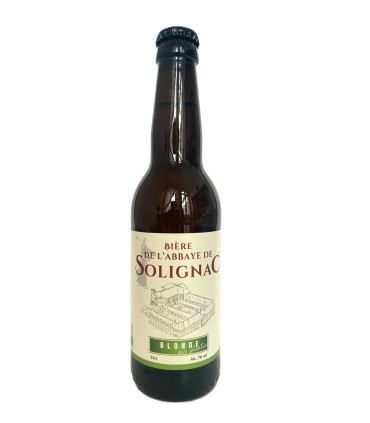 Bière blonde aux plantes