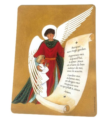 Prière à son Ange Gardien - Garçon