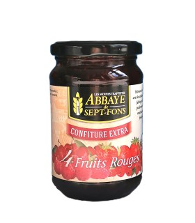 Confiture extra 4 fruits rouges