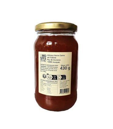 Confiture de pamplemousse rose - Monastère de Jouques