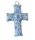Croix en tissu Liberty