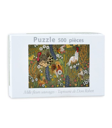 Puzzle 500 pièces - Mille fleurs sauvages