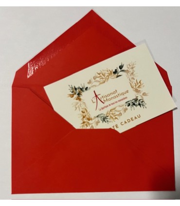 Carte cadeau de 50€