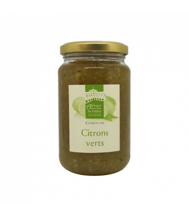 Confiture artisanale de citrons verts de l'Abbaye de Jouques