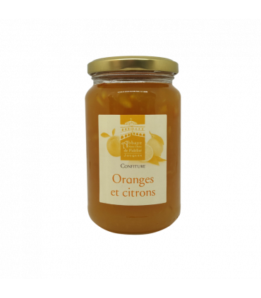 Confiture artisanale oranges et citrons - Abbaye de Jouques