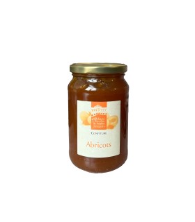 Confiture artisanale d'abricots fabriquée par les bénédictines de Jouques
