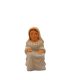 Petit santon de Dourgne - Marie assise