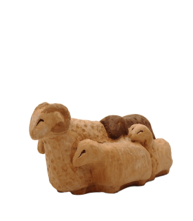 Petit santon de Dourgne - Moutons