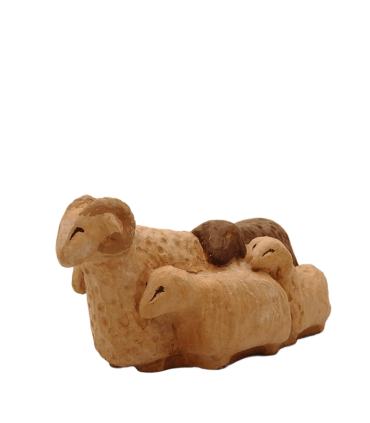 Petit santon de Dourgne - Moutons