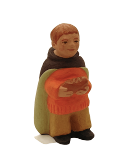 Berger au pain - crèche de Dourgne