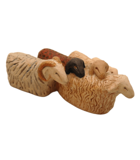 Grande crèche de Dourgne - Les moutons