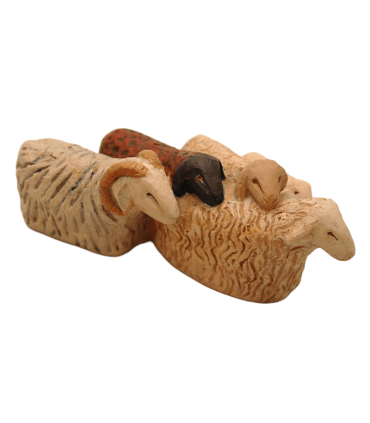 Grande crèche de Dourgne - Les moutons