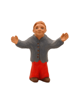 Grande crèche de Dourgne - Berger ravi