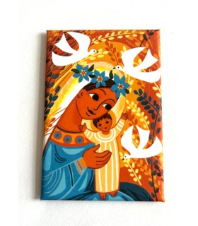 Magnet Vierge à l'Enfant