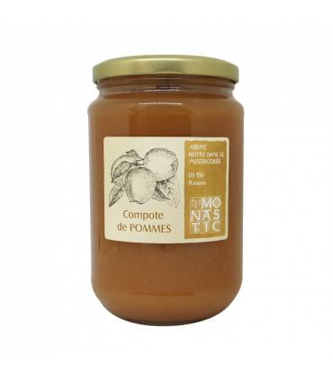 Compote de pommes artisanales - Abbaye de Rosans