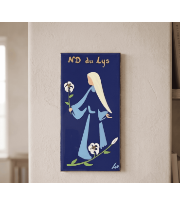 Plaque murale ND du Lys
