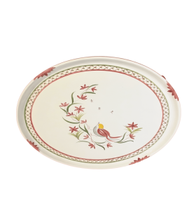 Plat à tarte en céramique - Collection Félicia