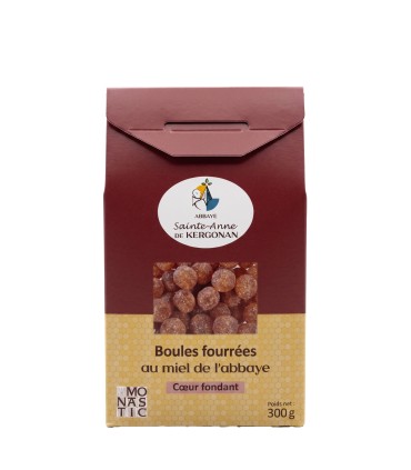 Boules fourrées au miel