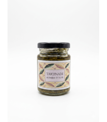 Tartinade Basilic Ail — Monastère de Solan (30)