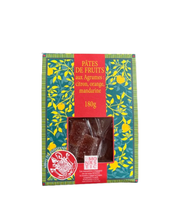 Ballotin pâtes de fruits agrumes — Abbaye de Landévennec (29)