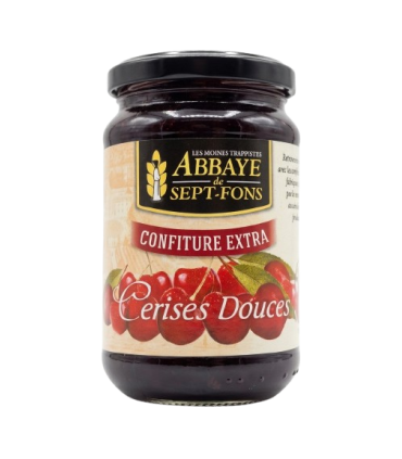 Confiture Extra Cerises Douces - 370g - Artisanat Monastique