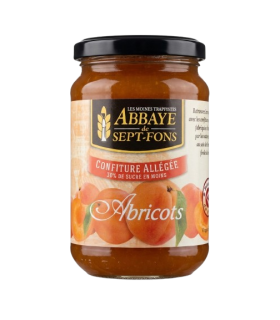 Confiture artisanale allégée d'abricots - Abbaye des Sept-Fons