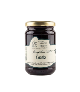 Confiture artisanale cassis par le monastère de la Transfiguration du Havre