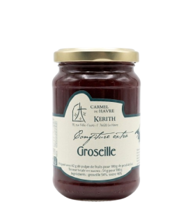 Confiture artisanale de groseilles par le Carmel du Havre