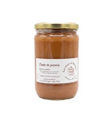 Purée de pomme artisanale — Abbaye de Bellaigue (63)