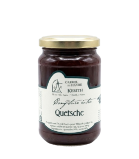 Confiture de quetsches artisanale du monastère de la transfiguration du Havre