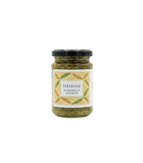 Tartinade Basilic Noix Bio — Monastère de Solan (30)
