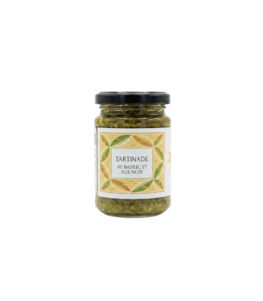 Tartinade Basilic Noix Bio — Monastère de Solan (30)