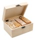 Coffret en bois 4 savons