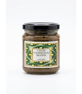 Caviar d'aubergine braisées 255g