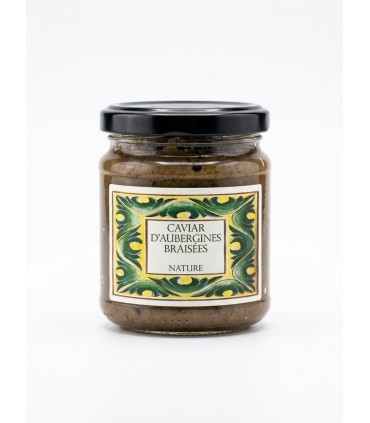 Caviar d'aubergine braisées 255g